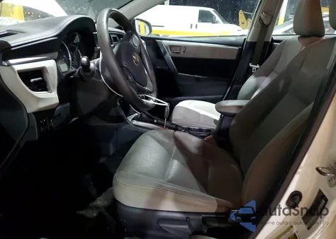 2016 Toyota Corolla Le z USA, uszkodzony, nr VIN 2T1BURHE6GC620661